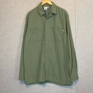 Solumbra by Sun Protections Olive Green Safari Mesh-Lined Shirt
